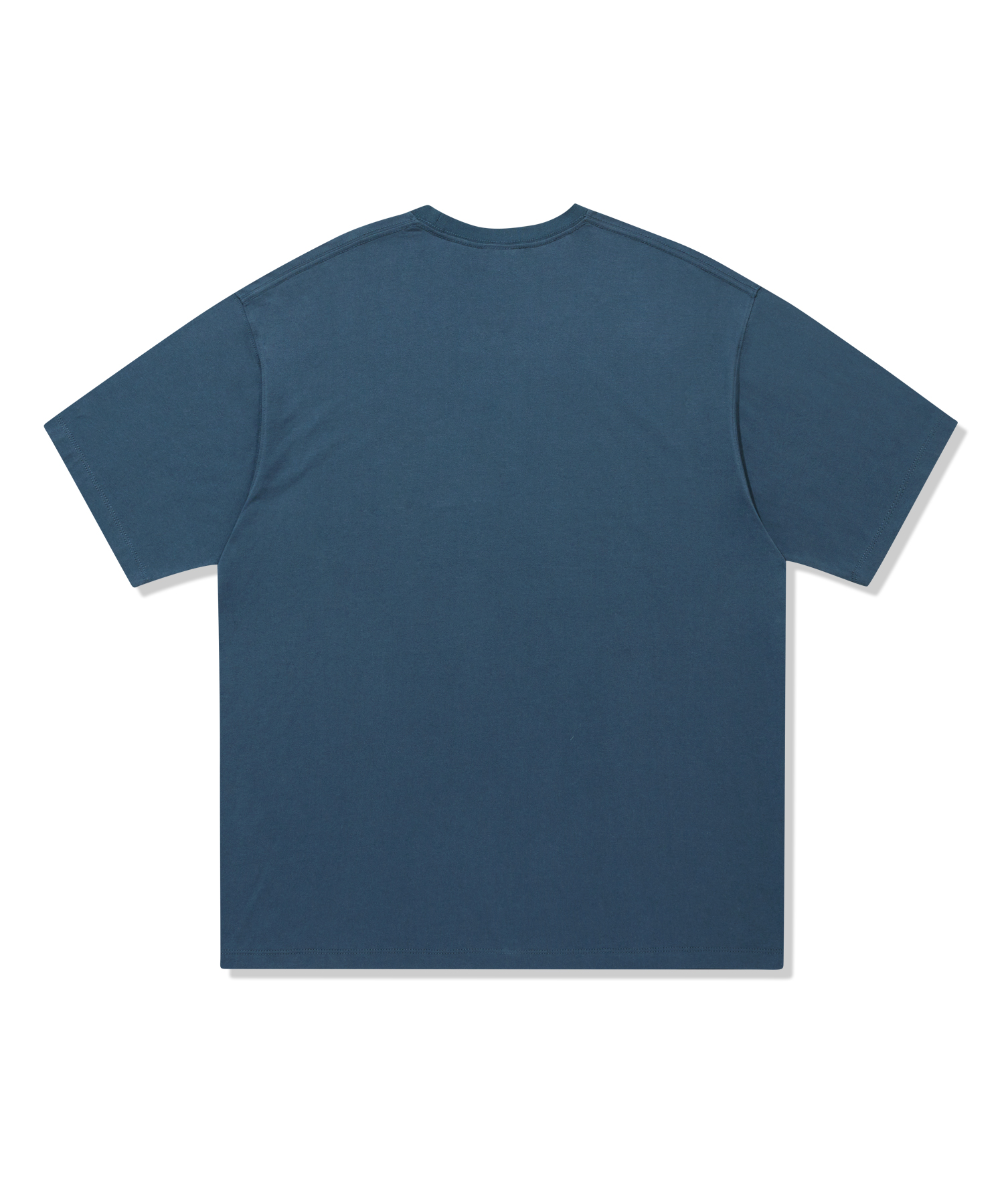 어비스 그래픽 티셔츠 틴 블루